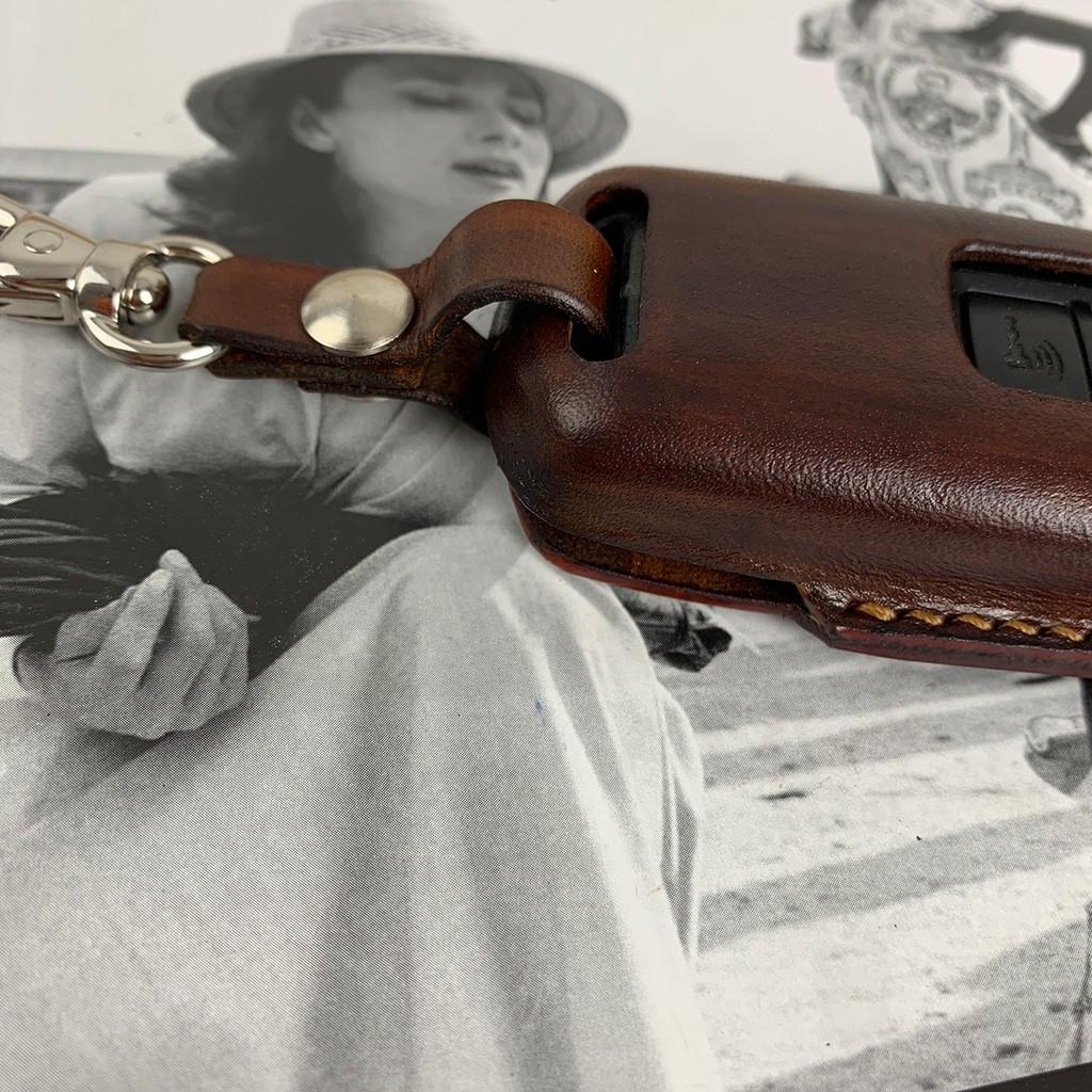 Bao khóa cho LEAD - H.o.n.d.a - đồ da thủ công - màu nâu - da bò nhập khẩu DT281