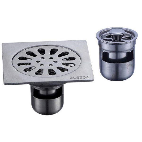 Thoát sàn ngăn mùi dạng phễu nước SUS304