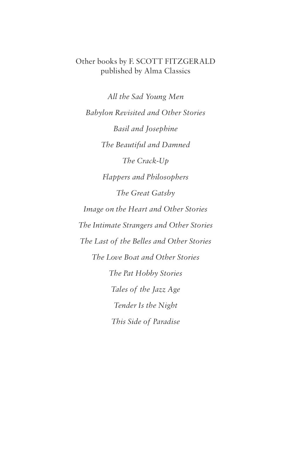 Sách ngoại văn: The Last Tycoon