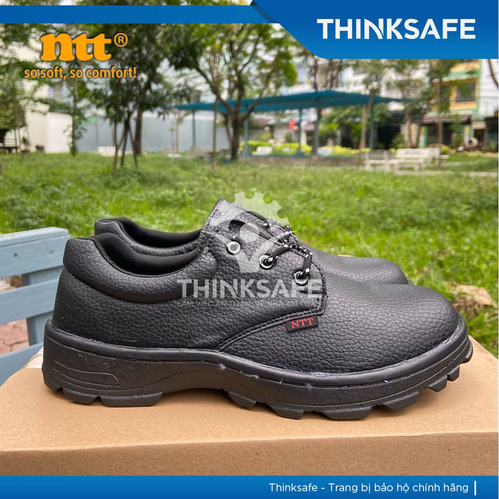 Giày bảo hộ lao động nam Thinksafe - Giày NTT chống nước, chống đinh, va đập, trơn trượt, giày công trình, công trường nhà máy, giày bảo hộ cổ thấp giá rẻ