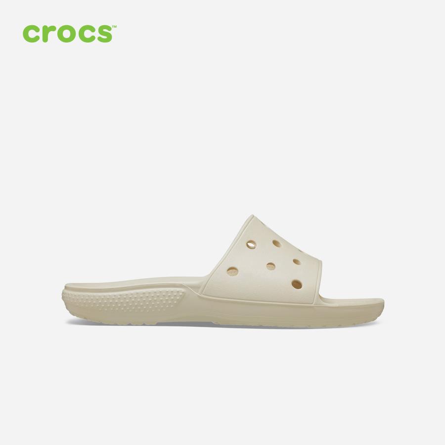 Dép quai ngang unisex Crocs Classic Slide Bone - 206121-2Y2