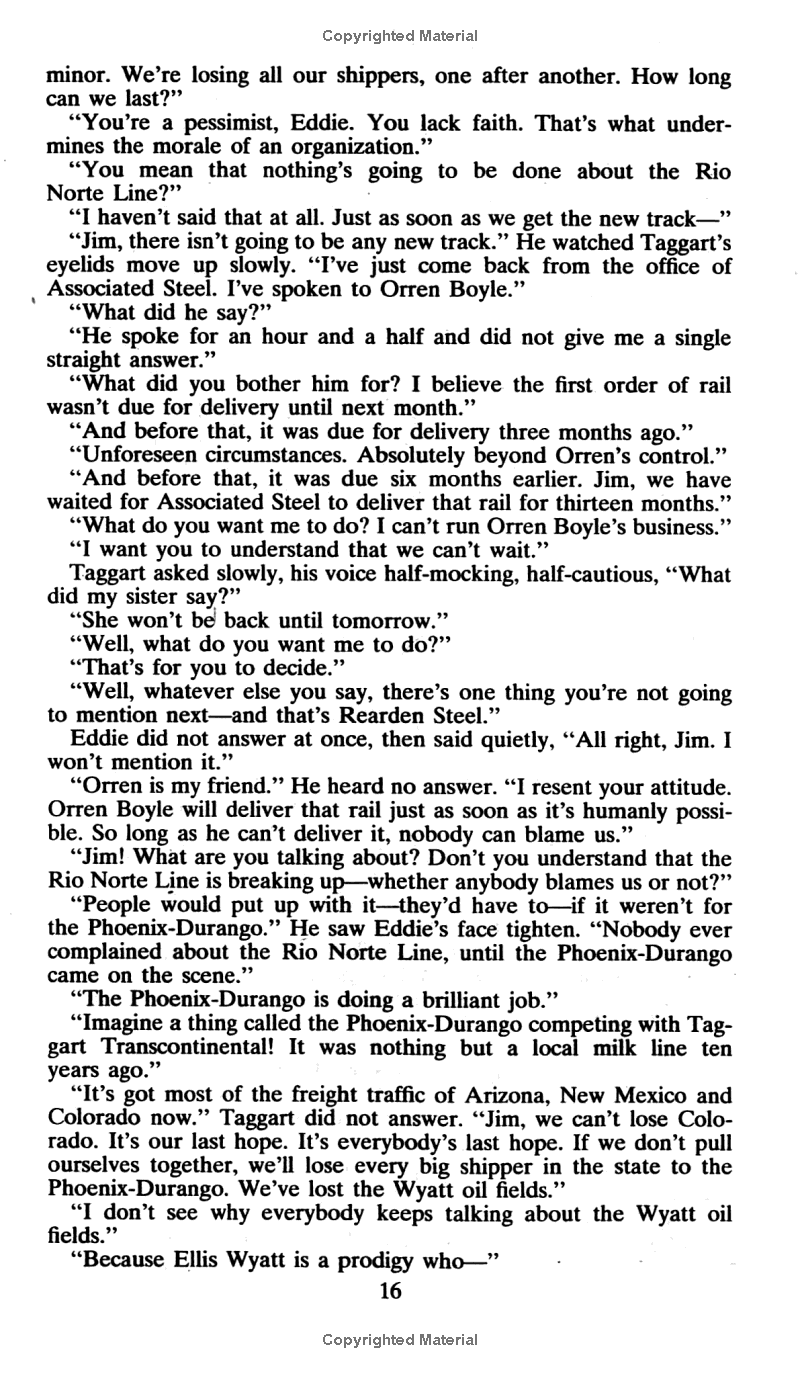 Atlas Shrugged