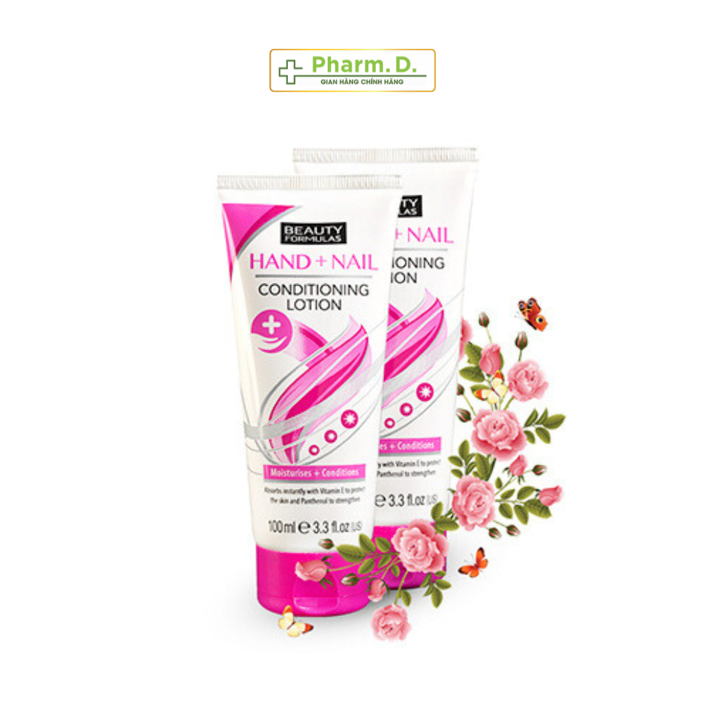 Kem Dưỡng Da Tay Và Móng Beauty Formulas Giúp Làm Mềm Mịn Da Tay, Dưỡng Móng Chắc Khỏe