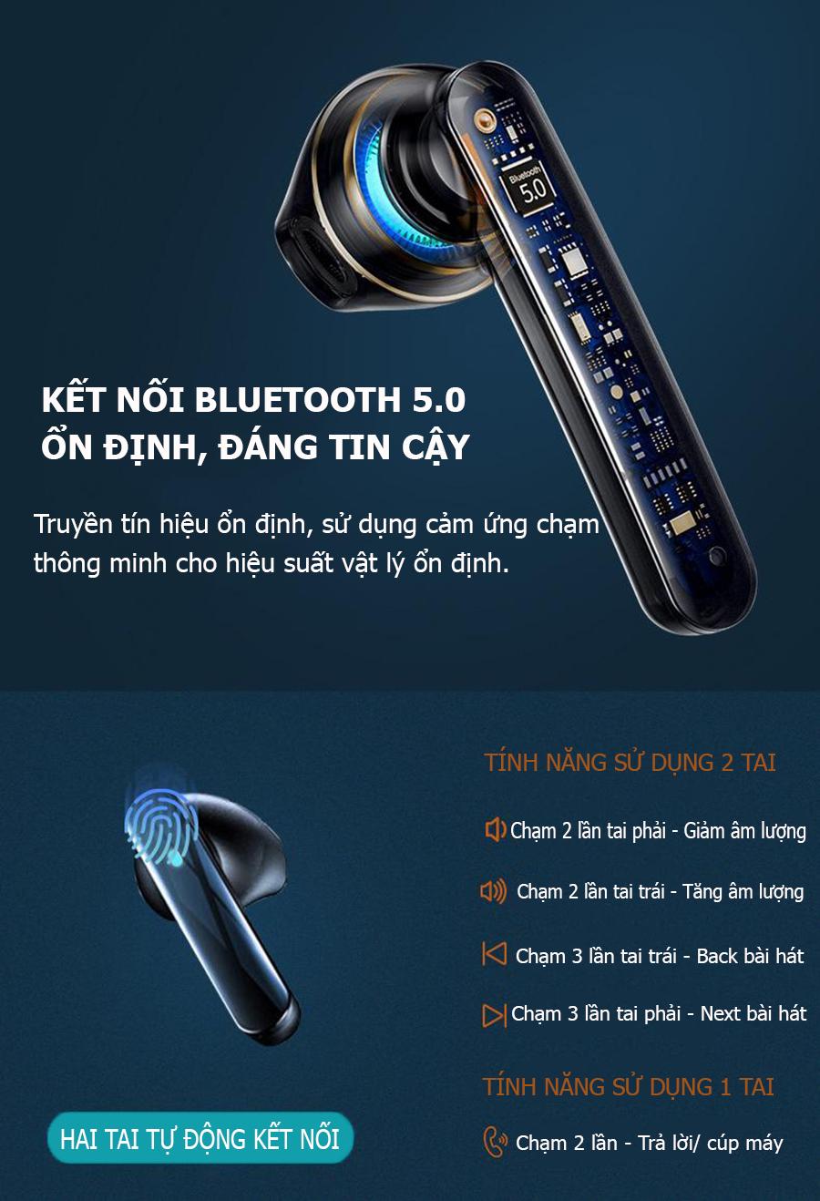 Tai nghe Bluetooth 5.0 - Công nghệ không dây đích thực
