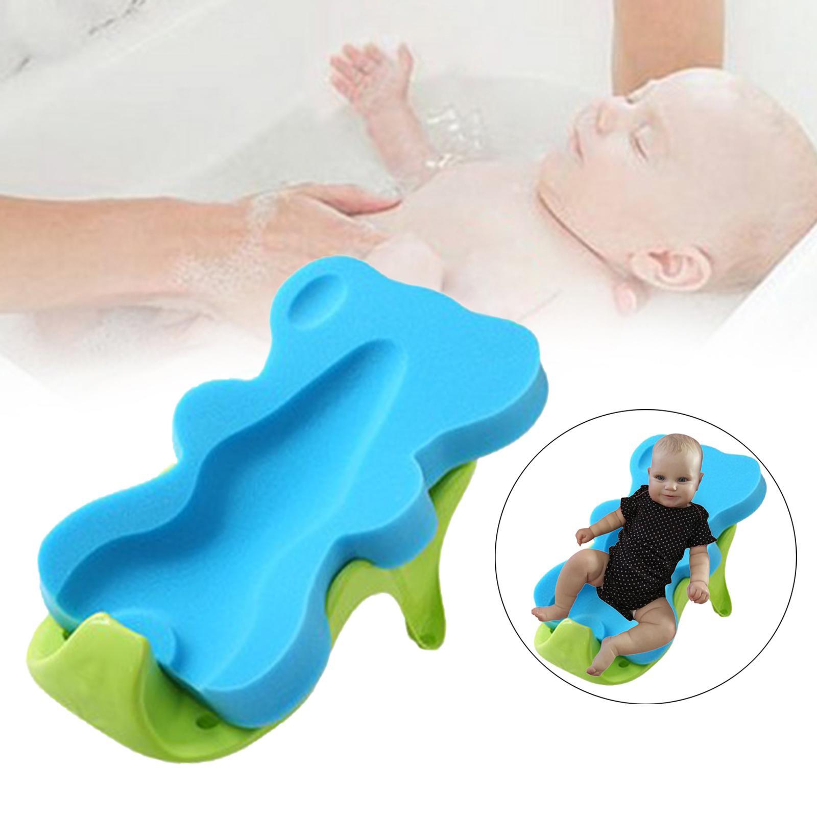 Infant Bath Sponge Skid Proof Comfy Infant Mat for Toddlers Bathroom Summer Children