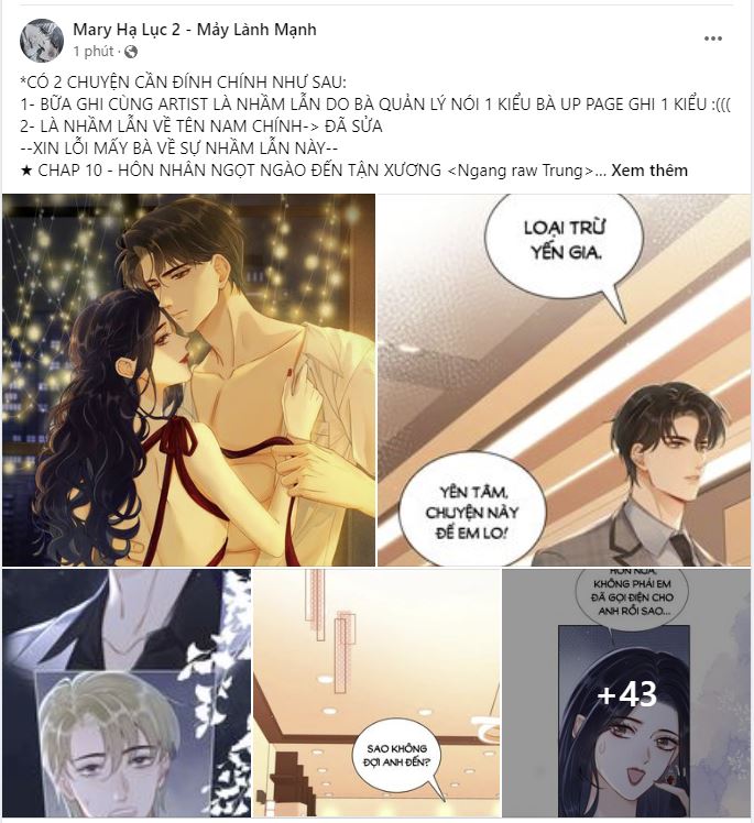 hôn nhân ngọt ngào đến tận xương chapter 10.1 1