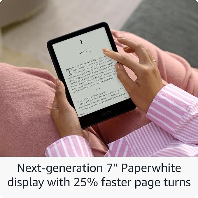 Máy đọc sách Amazon Kindle Paperwhite 6 (Gen 12th), Mới nguyên Seal - Hàng chính hãng