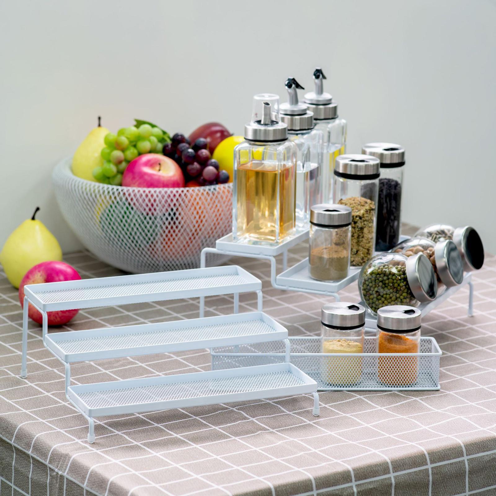 Spice Rack Storage Kitchen Condiment Storage Cabinet Organizer