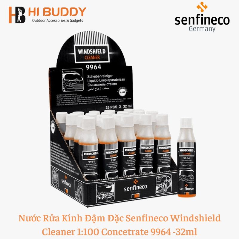 Nước Rửa Kính Đậm Đặc Cao Cấp - Senfineco Windshield Cleaner 1:100 Concetrate 9964