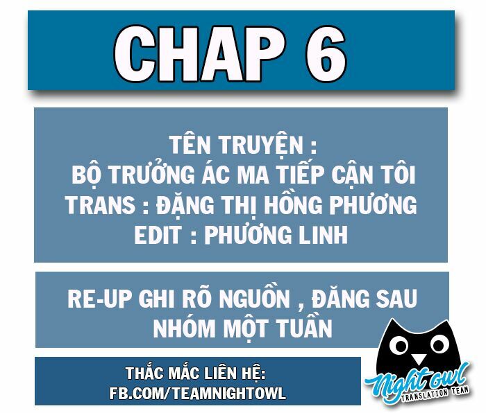 bộ trưởng ác ma tiếp cận tôi chapter 6 1