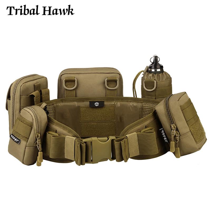 Chiến Thuật Quân Đội Dây Quân Airsoft Molle Mềm Lót Thắt Lưng Nam Săn Đa Sử Dụng Rộng Bụng Phụ Kiện Thiết Bị