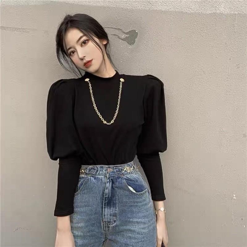 Áo body tay bồng