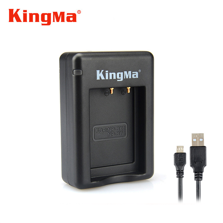 Sạc pin đôi KingMa BM028 cho Sony RX100 AS30V AS100VR HX400 WX300 - Hàng Chính Hãng