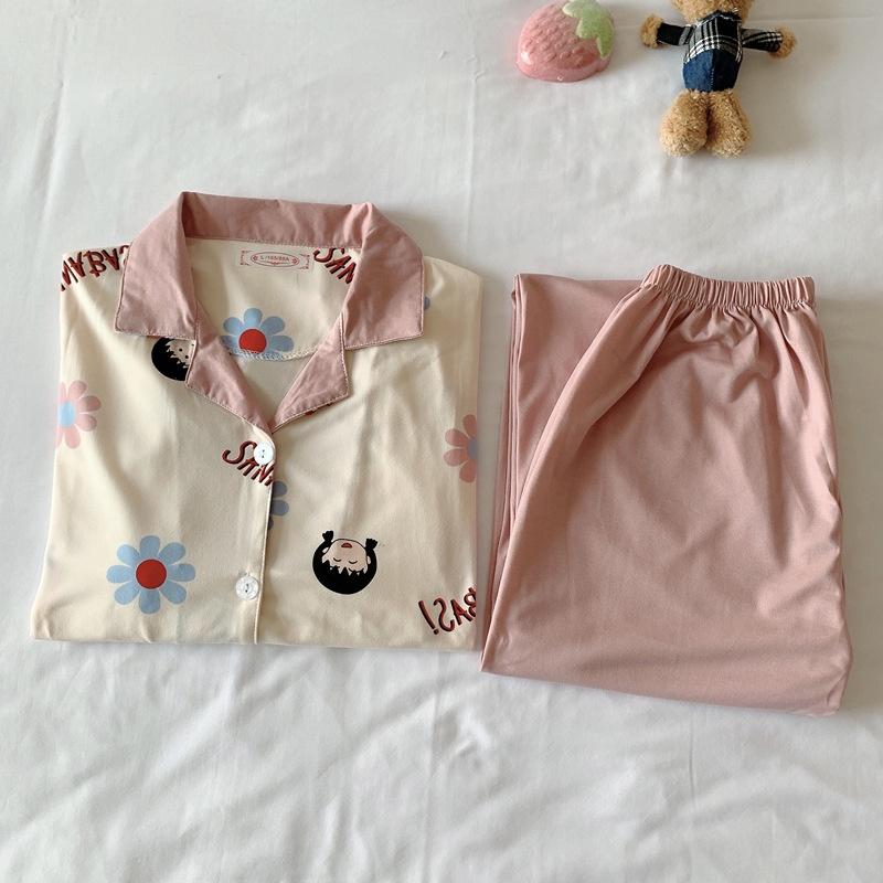 Pijama - Đồ Bộ Ngủ Nữ Áo Dài Quần Dài Nhiều Mẫu Họa Tiết Xinh DDCP05