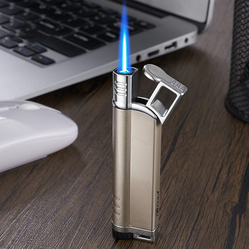 Bật Lửa Khò Broad Lighter BD426 Hột Quẹt Khò Tia Lửa Xanh - Xài Gas