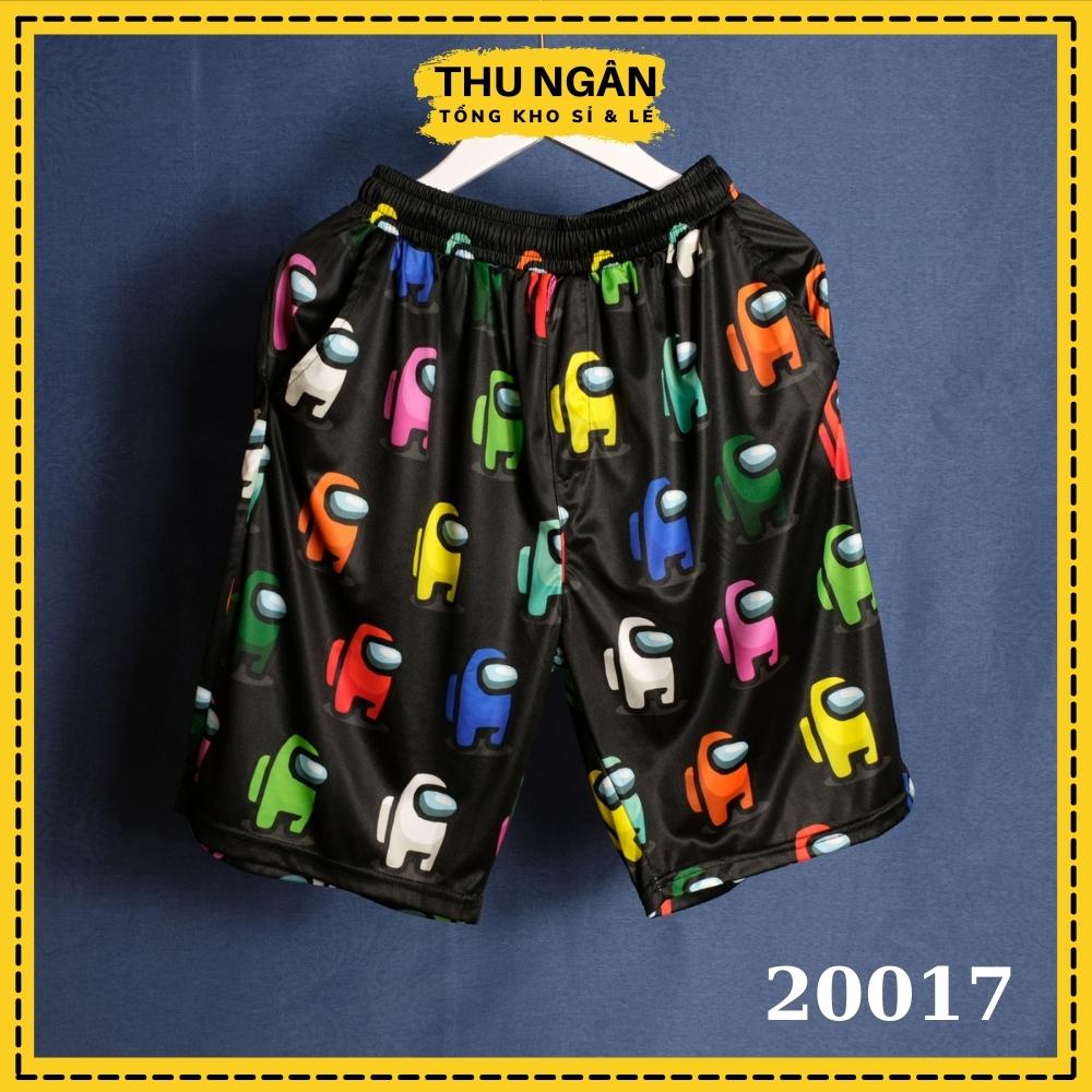 Quần Đùi Thun Unisex Cho Nam Nữ Chất Đẹp Cao Cấp Mặc Nhà 20017