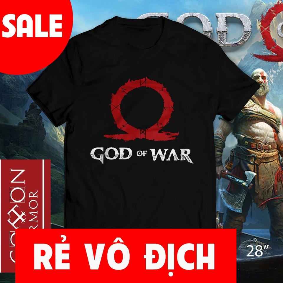 Áo God of Wars -PS4Mẫu áo in hình game Play Station 4 đẹp siêu ngầu giá siêu rẻ nhất vịnh bắc bộ