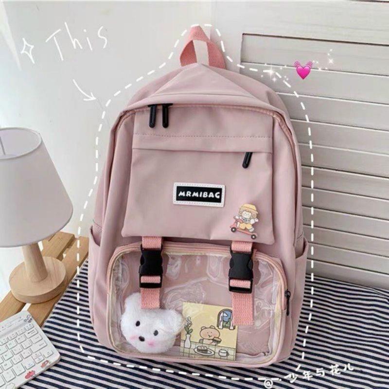 balo thời trang nam nữ MiNiBag ulzzang laptop đi học balo giá rẻ