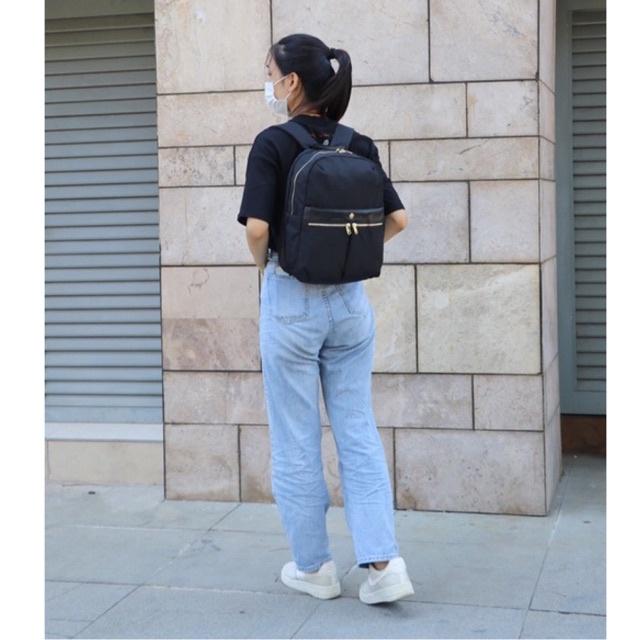 Balo học sinh, sinh viên thời trang unisex với chất dù nhẹ - BOM