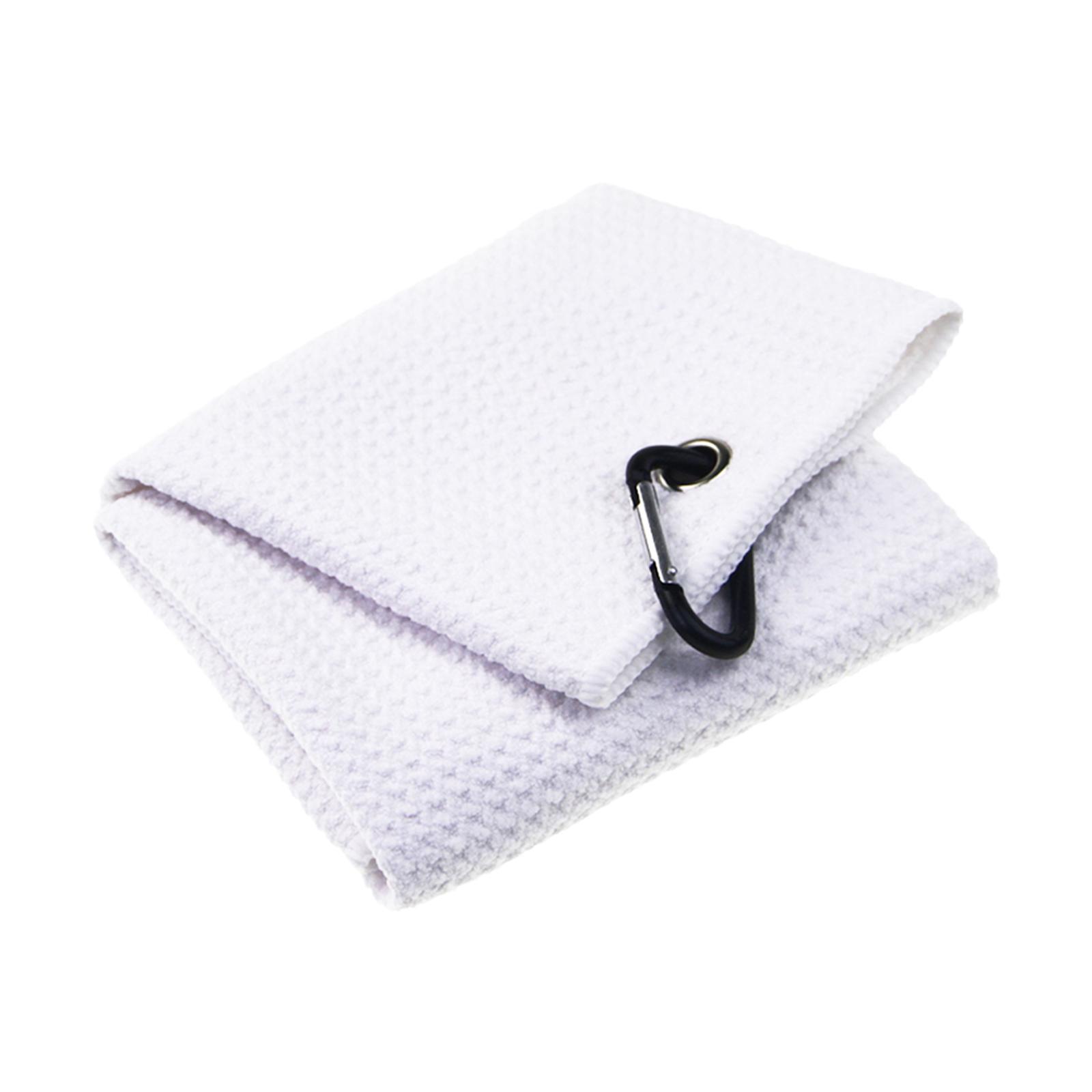 Golf Towel Microfiber Water Absorption Towel Gym Wipe Golf Clubs Accessories