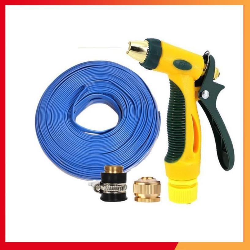 Bộ dây vòi xịt nước rửa xe, tưới cây tăng áp 3 lần,loại 3-5M 206317