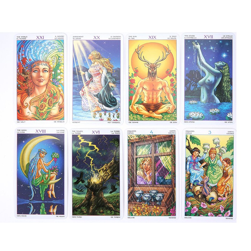 Bộ Bài Bói Tarot Wheel of the Year Tarot Cao Cấp