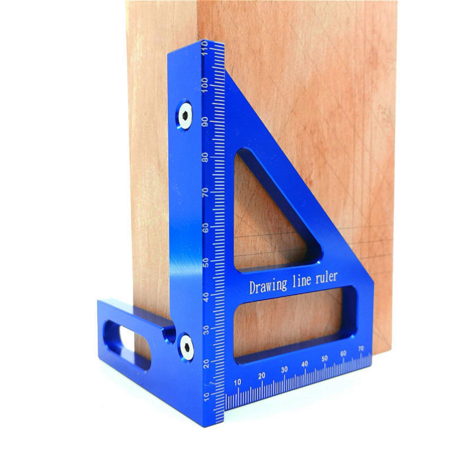 Square Angle Ruler Miter High Precision Marking Gauge for Engineer Carpenter