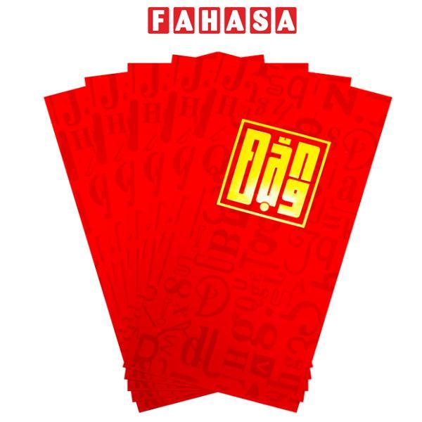 Bộ 5 Bao Lì Xì Tết Bính Ngọ 2026 - Futurebook L389 - Họ Đặng