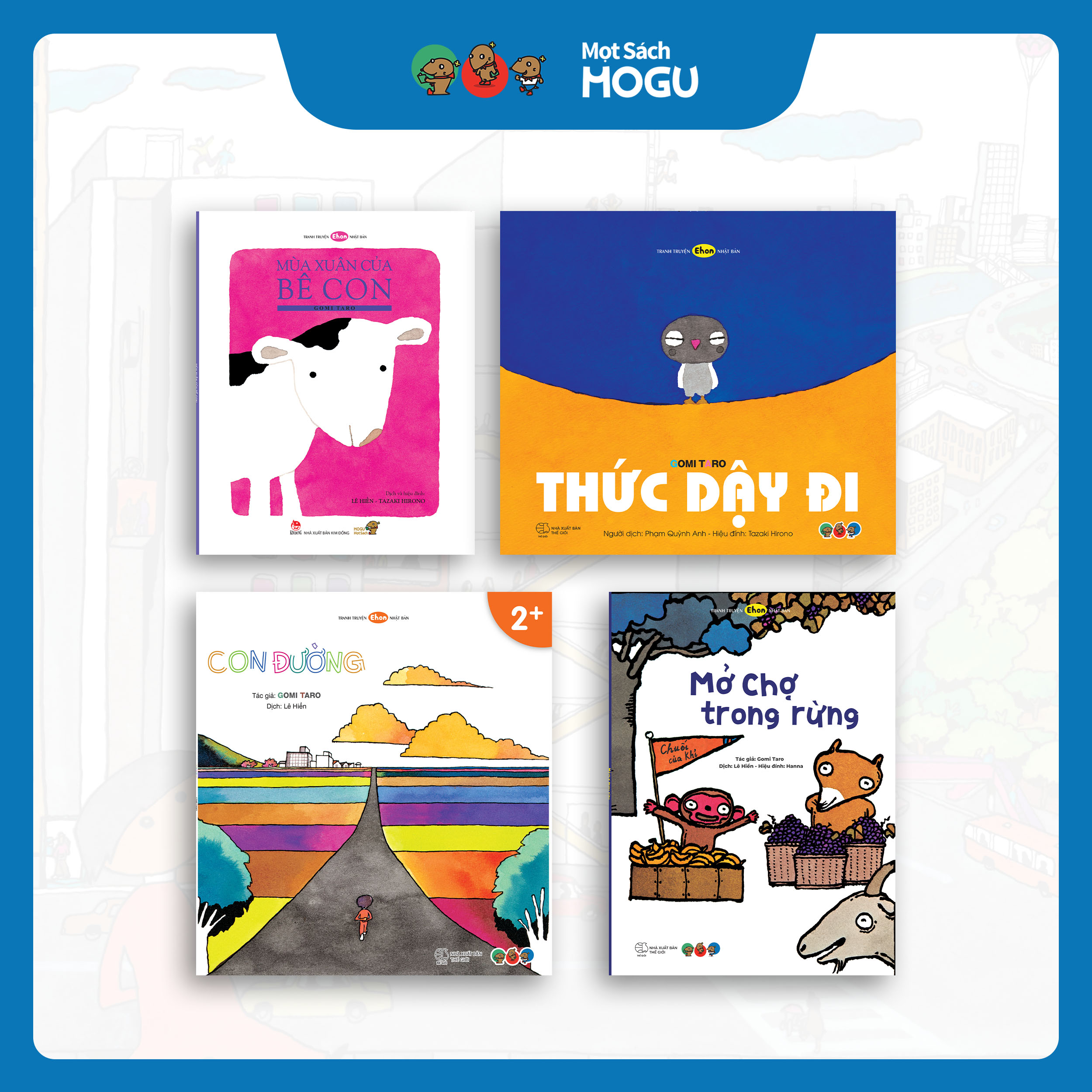 Truyện Ehon bé 3-4-5 tuổi - Bộ 5 cuốn Tư duy sáng tạo