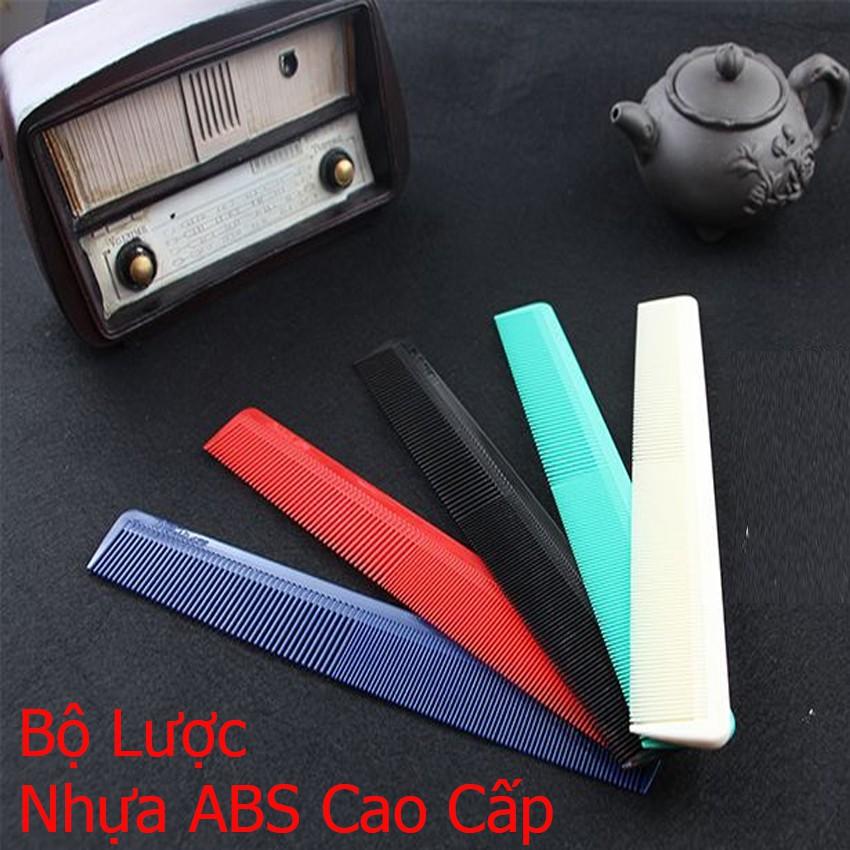 Bộ lược cắt tóc cao cấp 5 màu chất liệu nhựa ABS cao cấp dành cho anh em thợ tóc