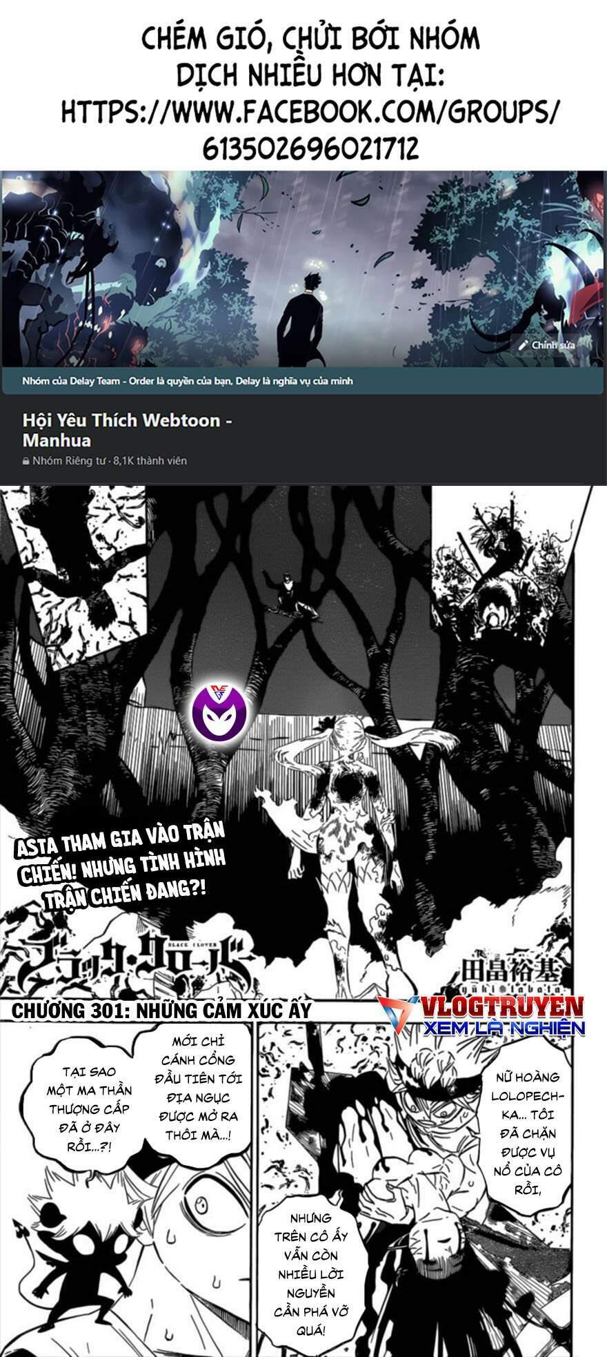 black clover - pháp sư không phép thuật chapter 301 1