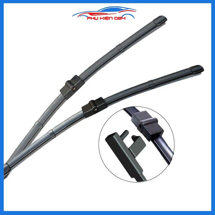Bộ 2 chổi gạt mưa Silicon chuẩn theo xe Mazda BT50 Bt-50 gạt nước phía trước kính lái