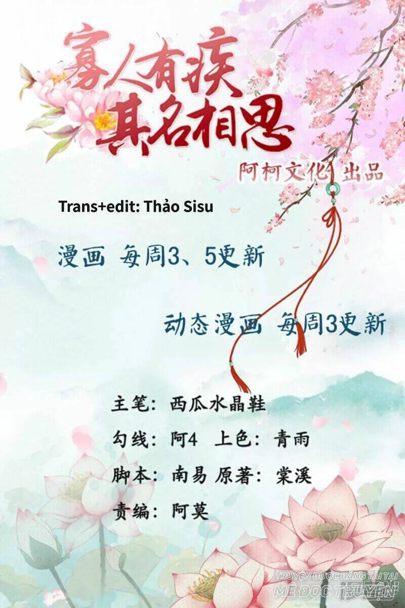 quả nhân có bệnh tên là tương tư chapter 87 1