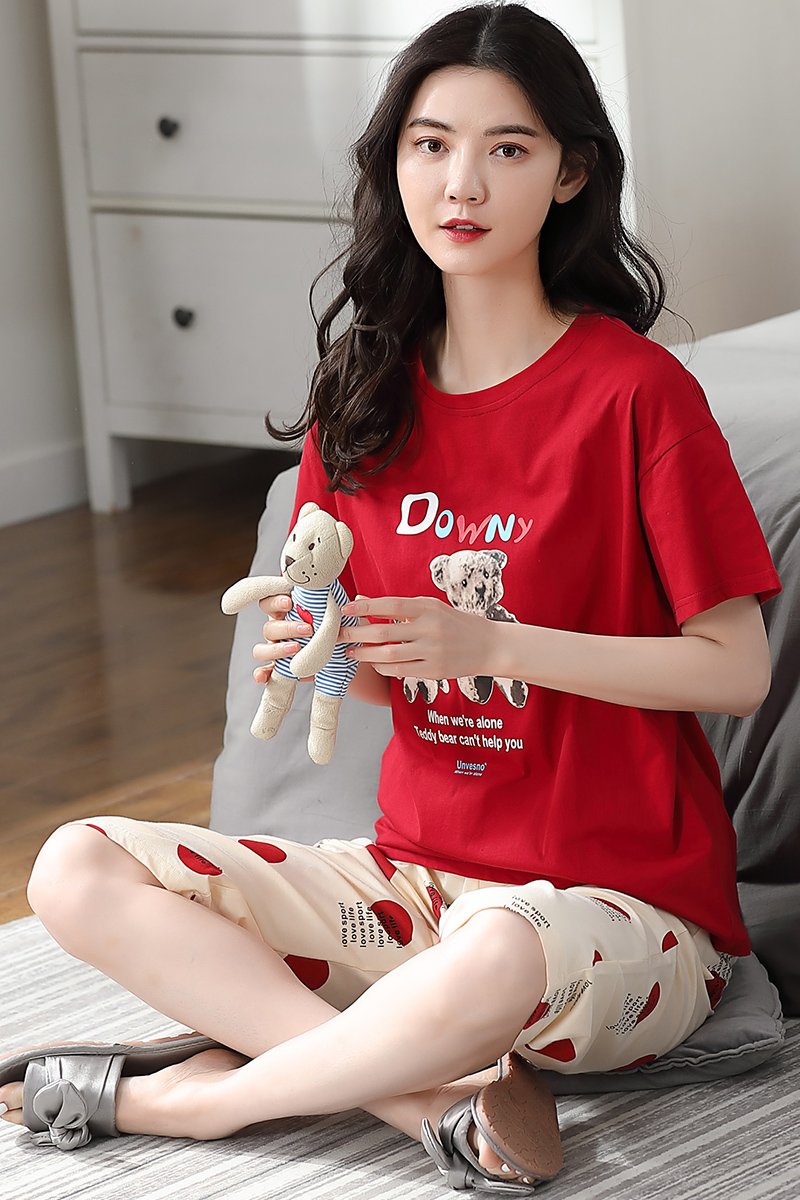 Đồ mặc nhà lửng cotton 5015