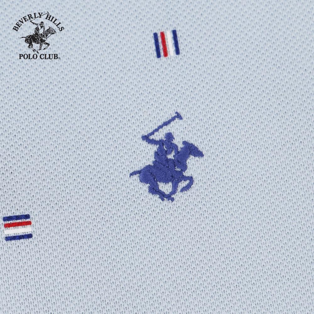 Áo polo ngắn tay Nam Beverly Hills Polo Club Regularfit Cotton Xanh PMRSS20TL115