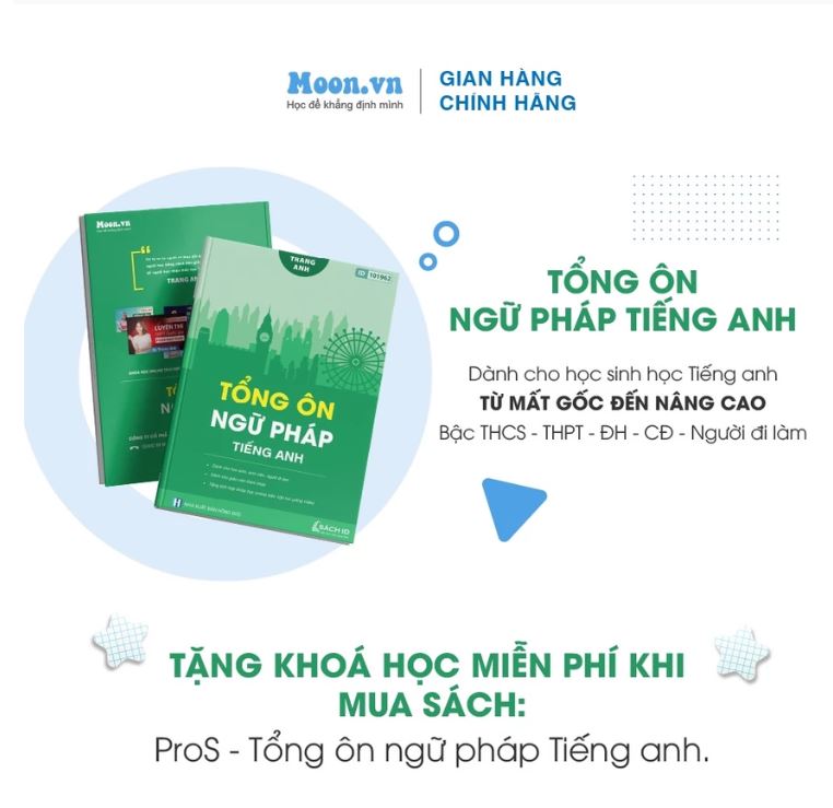 Tổng ôn Ngữ pháp Tiếng Anh - MoonBook