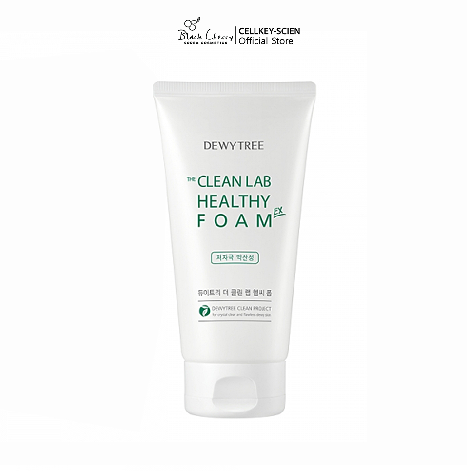 Sữa Rửa Mặt Cấp Ẩm Và Làm Trắng Da Dewytree The Clean Lab Healthy Foam Ex (150ml)