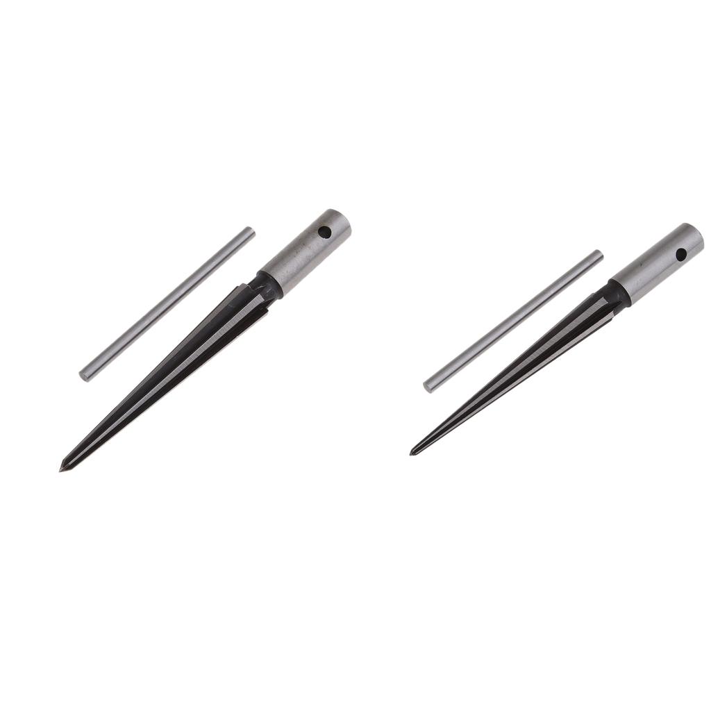 Stainless Steel Bridge Pin Endpin Hole Tapered Reamer for Guitar DIY Drilling Tool