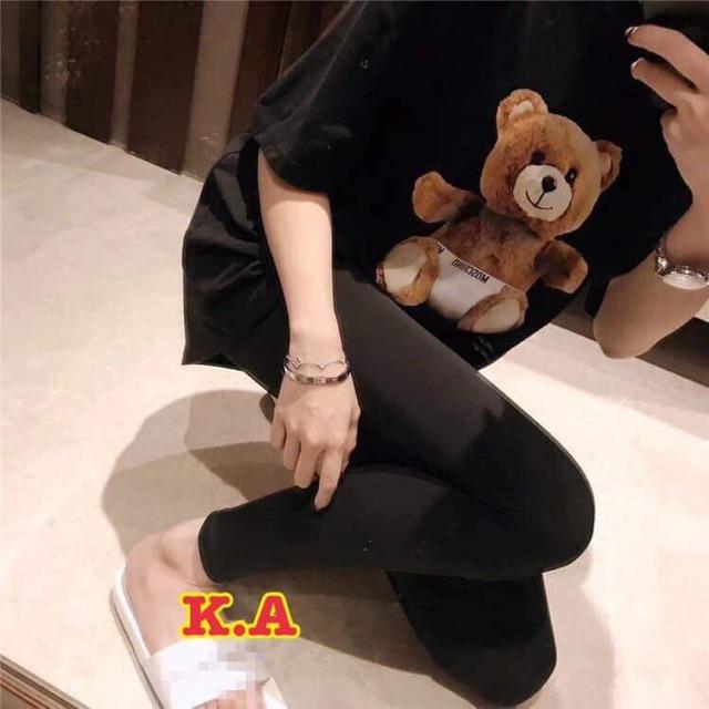 Quần legging trơn dãn siêu đẹp KAN0919