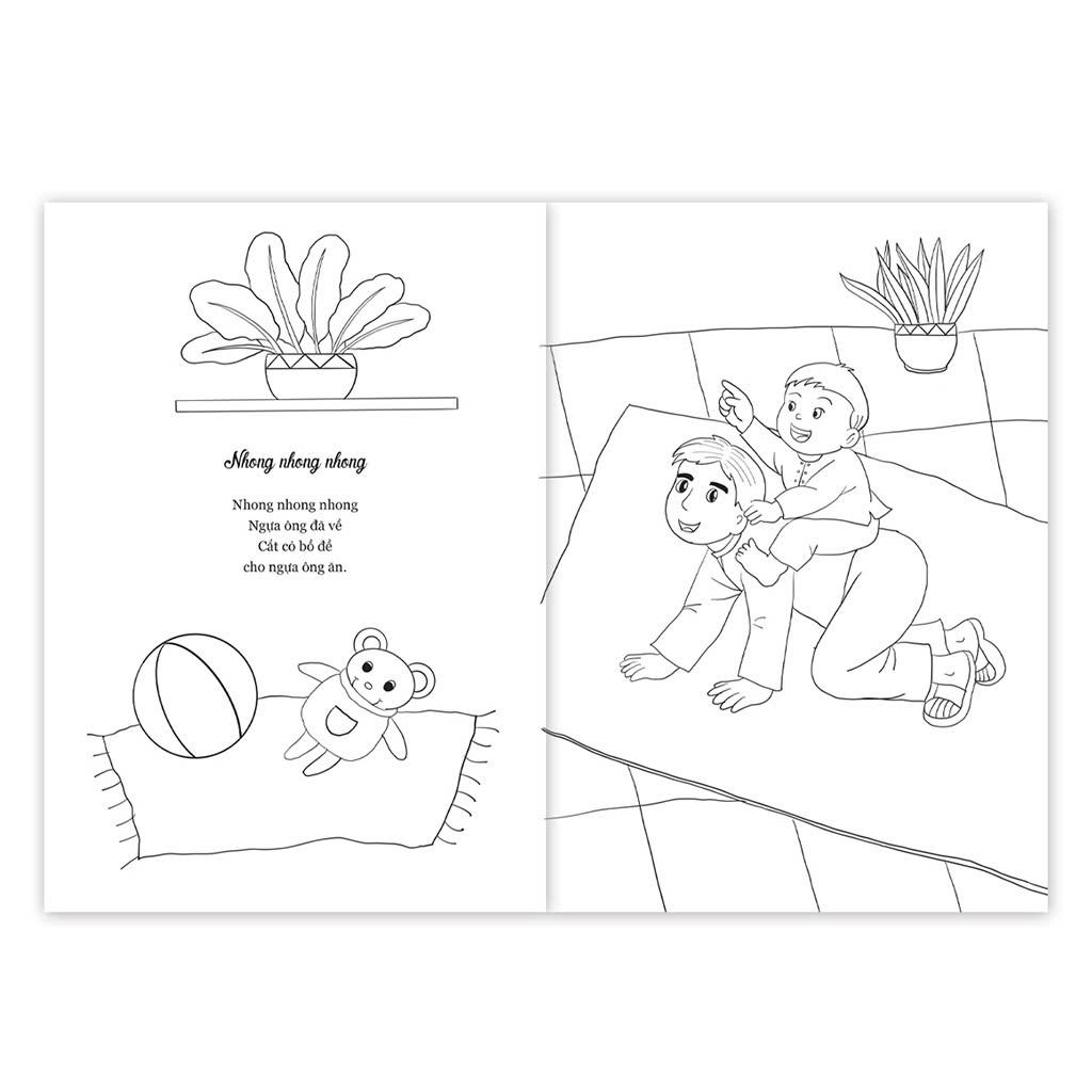 Sách - Tô Màu Đồng Dao