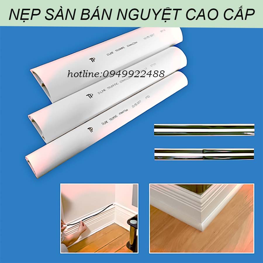 Ghen bán nguyệt Tiến phát - Trắng sữa,D40x16