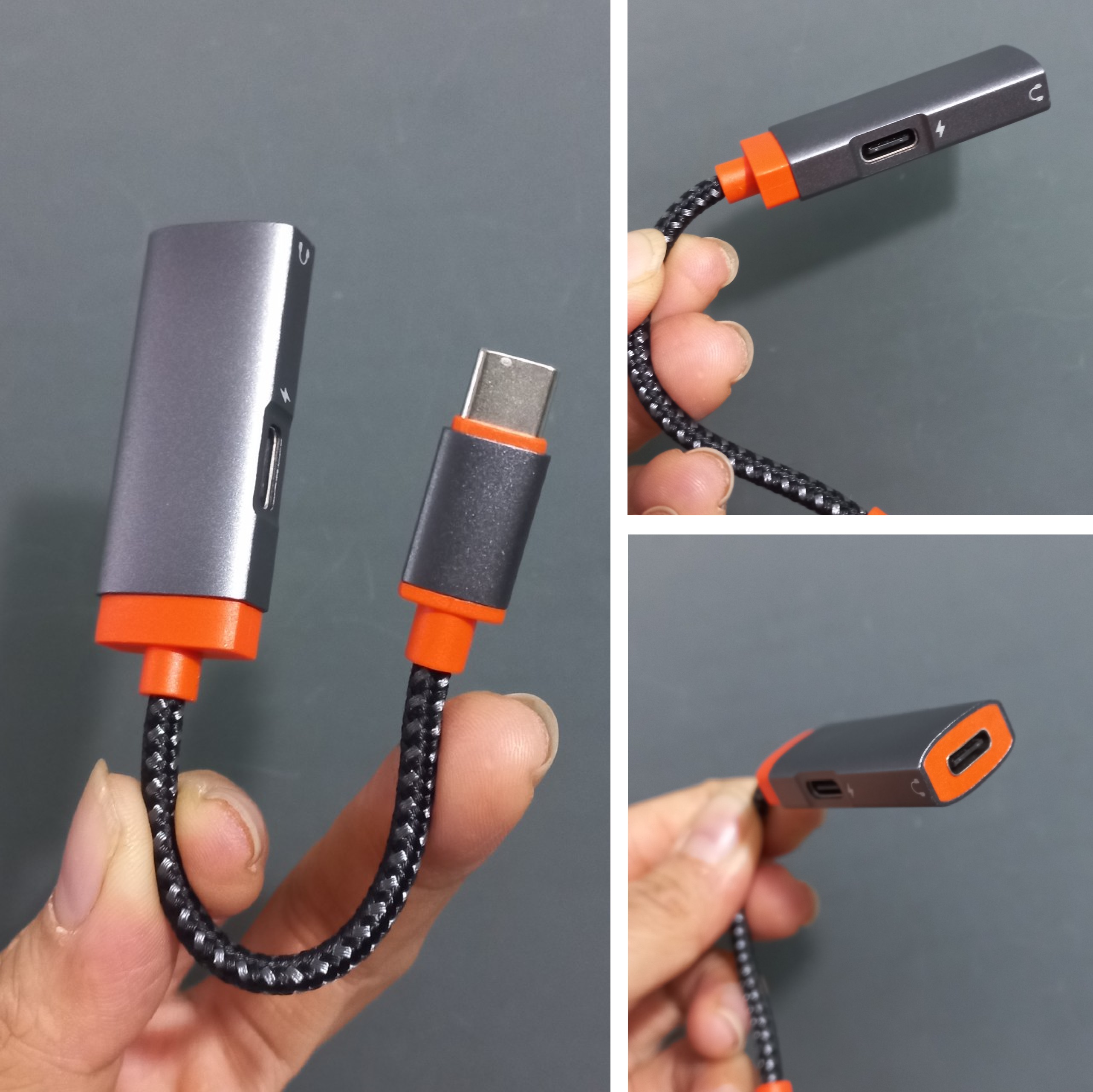 Đầu chuyển cổng C điện thoại ipad máy tính bảng ra sạc và tai nghe Mcdodo CA052 CA050 CA0940 _ Hàng chính hãng