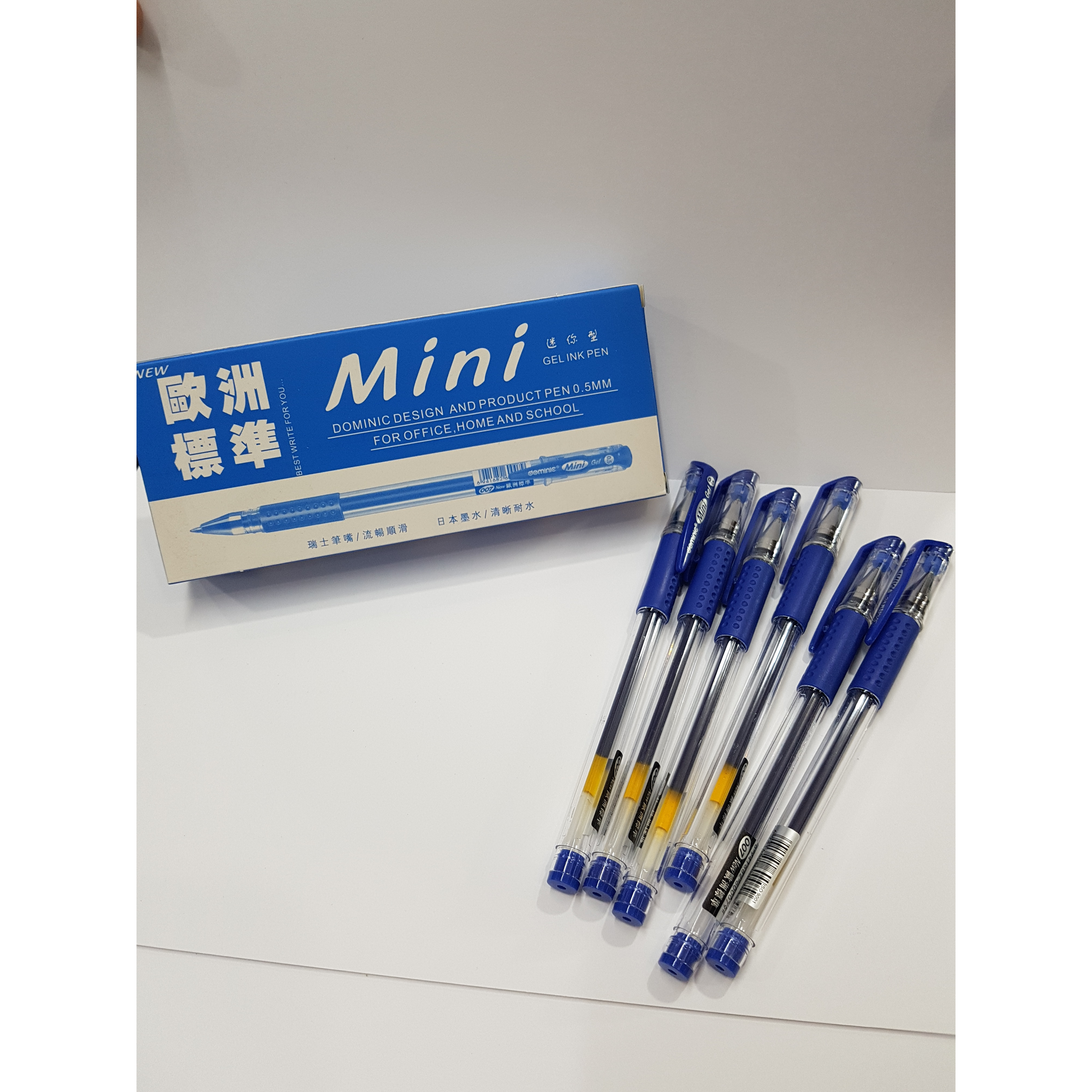 Hộp 12 Cây Viết Nước Mini - Mực Xanh