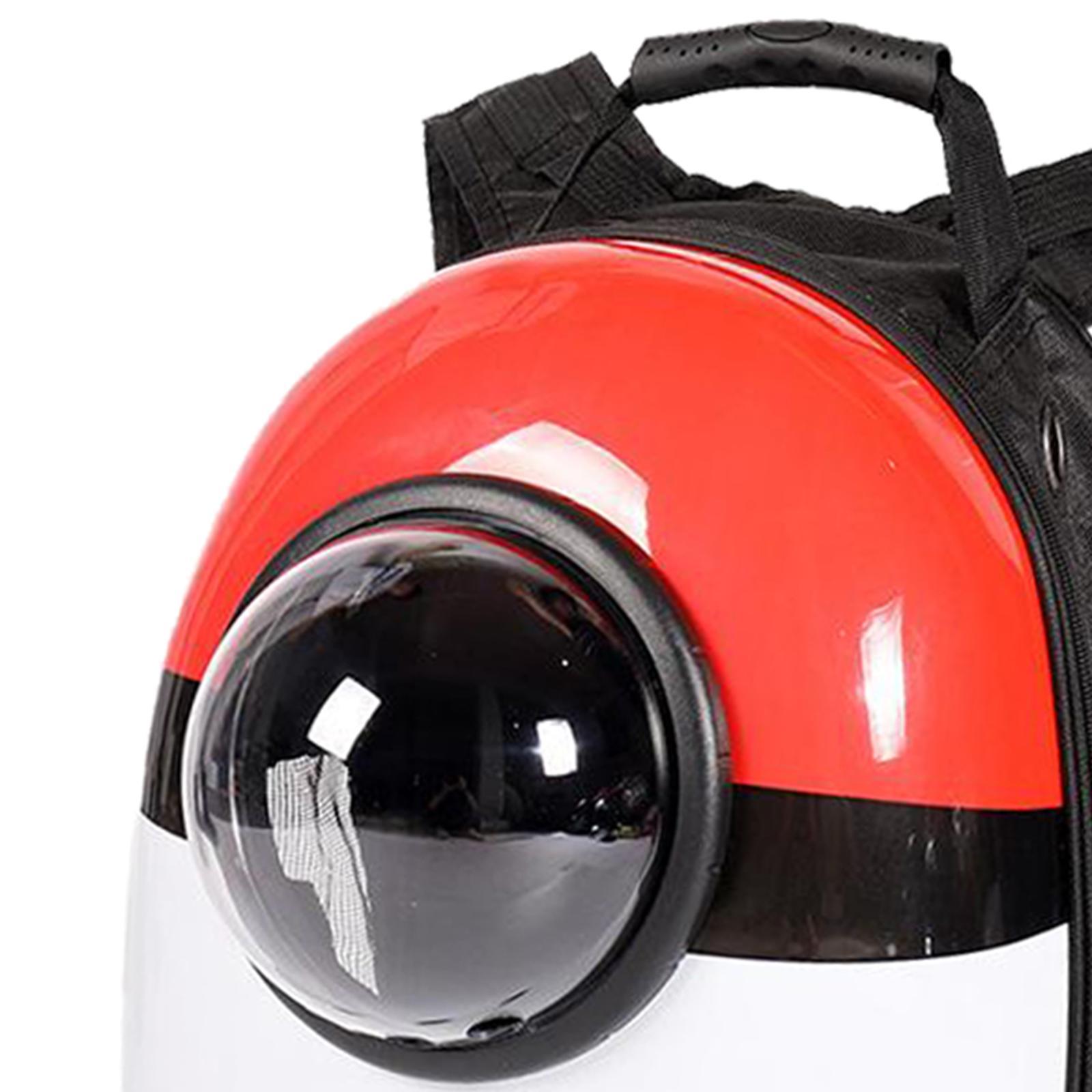 Pet Carrier Parrot Cat Travel Capsule Backpack Black