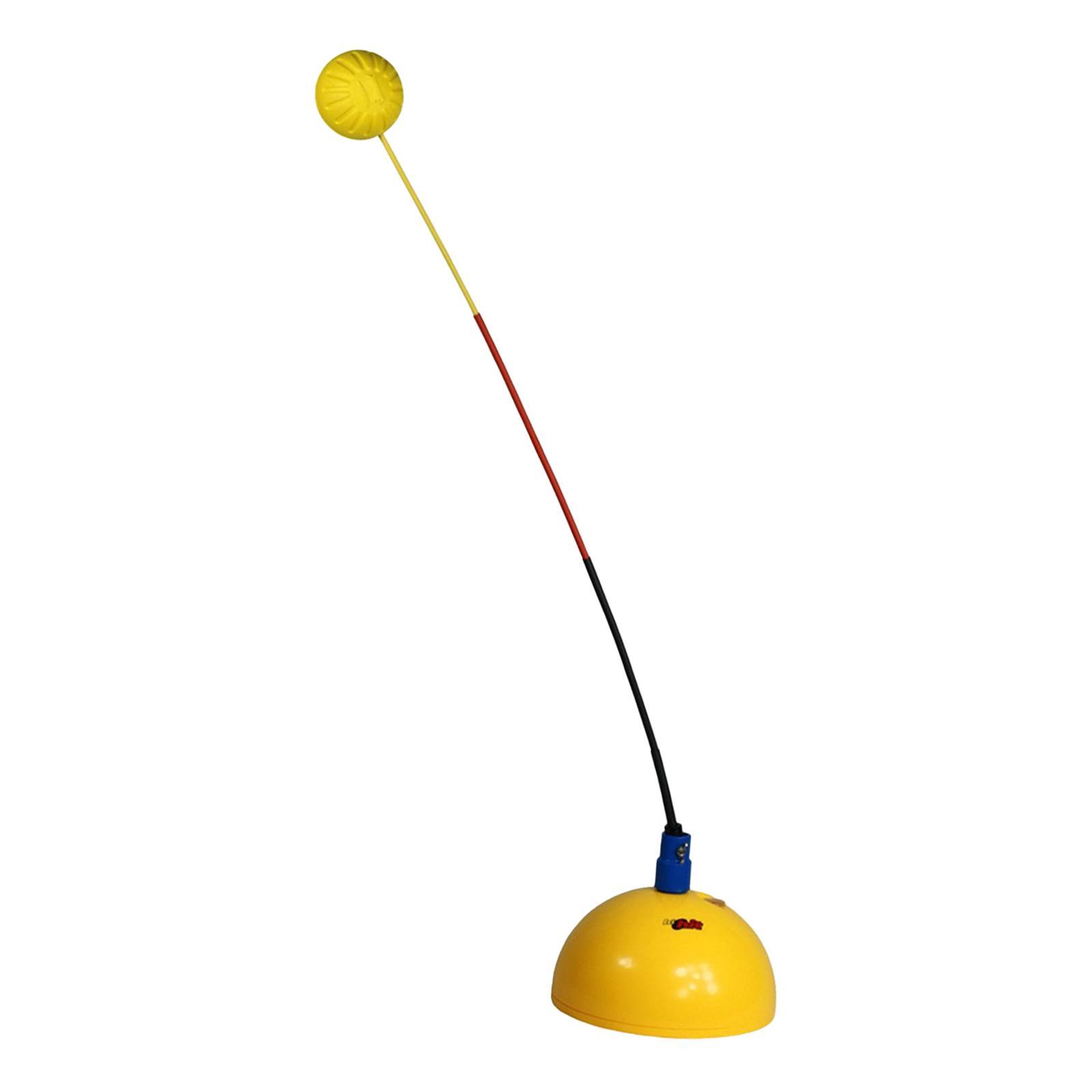 Tennis Trainer System Portable Self Training Tool for Training Swing Hitting