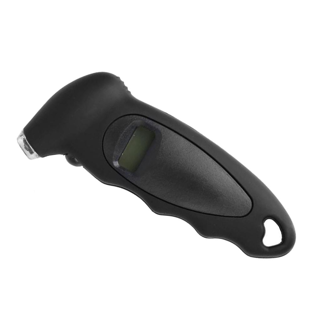 High Precision Electronic Digital Display Tire Pressure Monitor Black