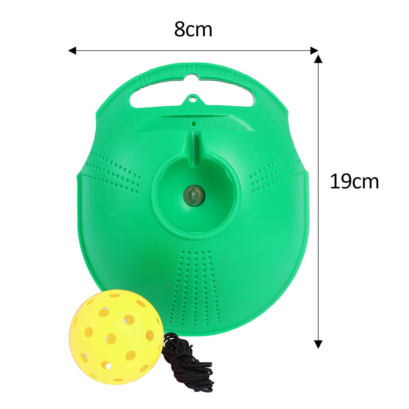 Pickleball Trainer with Ball and String, Pickleball Training Aid, Single Player Pickleball Trainer for Beginners, Kids, Adults Practice
