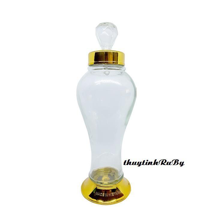 Bình Thủy Tinh Ngâm Rượu Sâm 2 Lít - Bình Ngâm Sâm