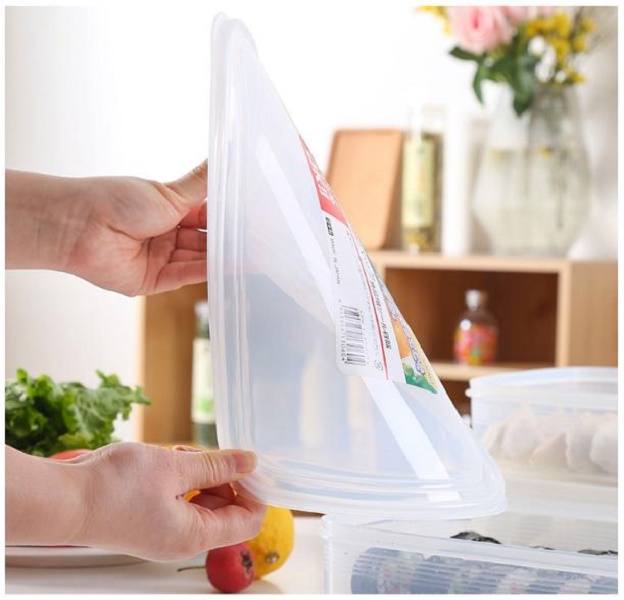 Combo 04 hộp lạnh kiểu chữ nhật 2 lít hàng nội địa Nhật Bản K.151#
