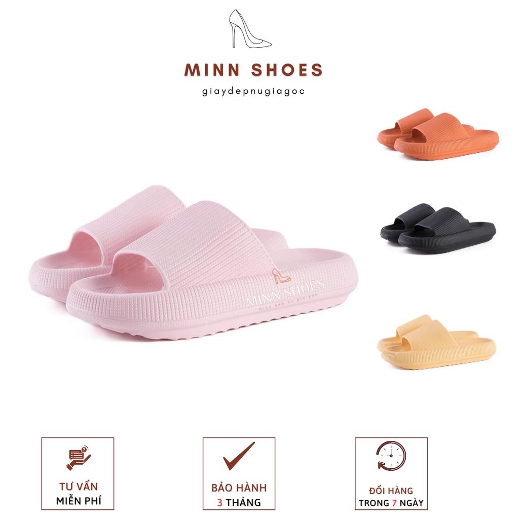 (ĐẾ SIÊU DÀY 4CM) Dép thông hơi ulzzang bánh mì độn đế 5 cm siêu nhẹ chống trượt D2